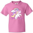 thumbnail image 3 of Inktastic Little Sister Unicorn Youth T-Shirt, 3 of 5
