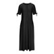 thumbnail image 4 of Vestido largo de verano para mujer: vestido informal de manga corta con cuello en V, botones y bolsillos, estilo boho maxi, 4 of 4