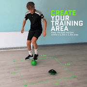 Smart Ball Soccer Bot - Ultimate Indoor Soccer Game with Score Tracker and Speed Modes, Soccer Training Toy, Soccerbot