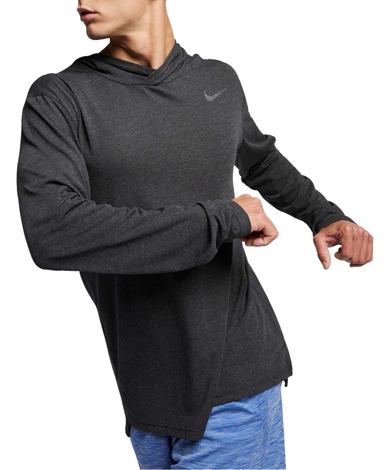 Nike Men's Hyper Dry Hooded Long Sleeve 