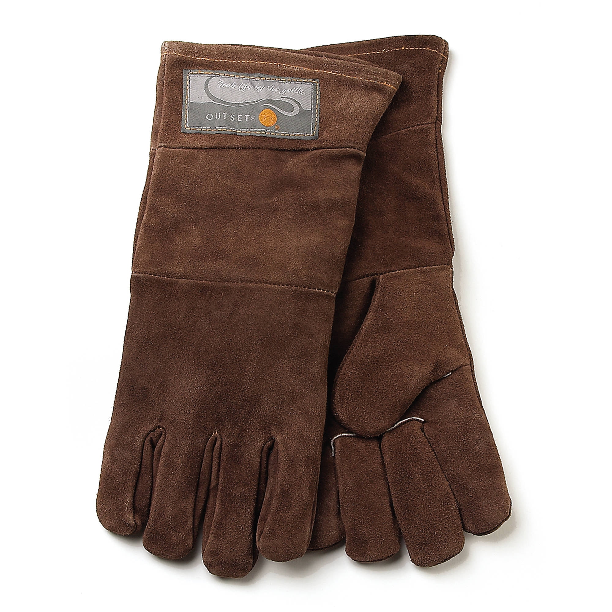 Outset HeavyDuty Leather Grill Gloves