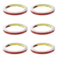 thumbnail image 1 of 6X Strong Permanent Double Sided Super Sticky Foam Tape Roll for Vehicle Car, Red 8MM x 3Meter, 1 of 3