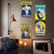 thumbnail image 2 of (Juego 4 Uds) Pintura Hojalata Rectangular Neumático Plano Michelin 20x30cm Serie Still Life, 2 of 9