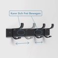 thumbnail image 2 of Coat hook wall, coat rack matt vintage, without drilling, 2 of 5