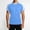 Sky Blue, variant on Men's Big and Tall Baseball Gym T-Shirts XS-5XL Raglan Sleeve Crew Neck Casual Loose Tops Athletic Summer Tees Sky Blue