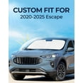 thumbnail image 6 of for Ford Escape 2020-2025 Car Window Shades, 8pcs Privacy Sun Shade Set for Front Windshield Side and Rear Windows, Full Window Covers Keeps vehicle Cool for Camping Napping, 6 of 6
