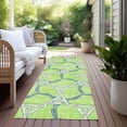 thumbnail image 6 of Addison Rugs Chantille Indoor/Outdoor Transitional Geometric Lime Washable Runner Rug, 2'3" x 7'6", 6 of 6