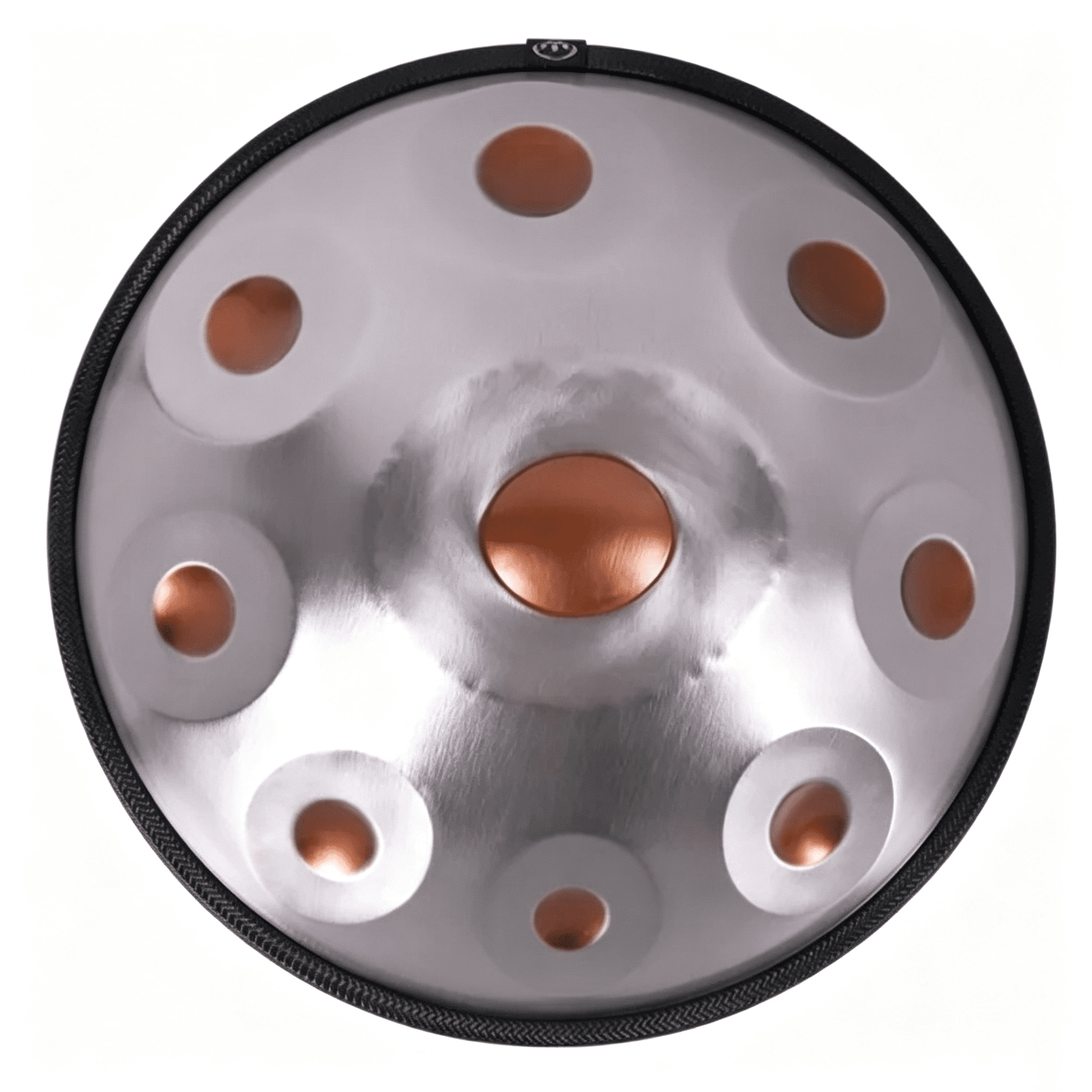 9 Notes Gold Solid Color Handpan Drum Steel Percussion Instrument