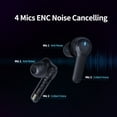 thumbnail image 6 of Mifa X180 Bluetooth Headphones 4-Mics ENC Call Noise Cancelling True Wireless Earbuds & IPX7 Waterproof Earphones, 6 of 7