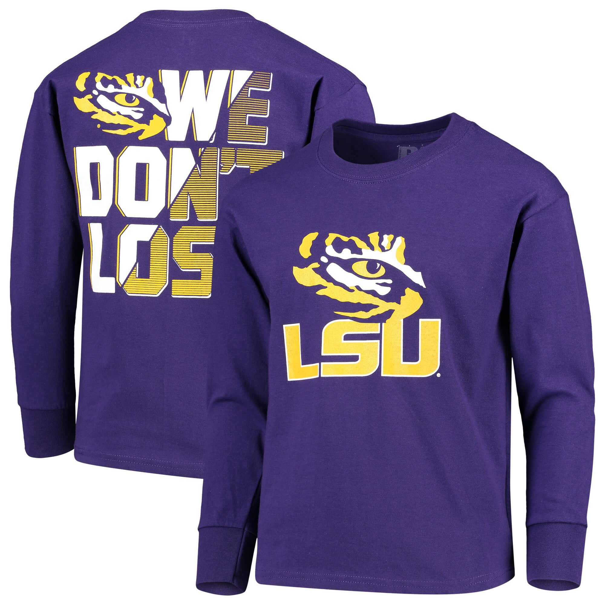 Youth Russell Athletic Purple LSU 