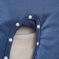 thumbnail image 5 of mgoYE Newborn Baby Boy Girl Clothes Hi I'm New Here Coming Home From Hospital Outfits Gender Neutral One Piece Romper(Blue,3-6 Months), 5 of 9