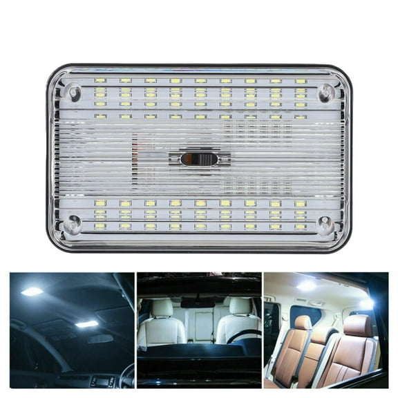12V 36LED Car Vehicle Interior Dome Roof Ceiling Reading Light Van Trunk Lamp