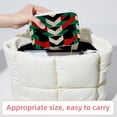 thumbnail image 6 of Palestine Portable Velvet Earring Organizer with Removable Compartment, Necklace Holder, Jewelry Organizer, and Decorative Gift Box, 6 of 7