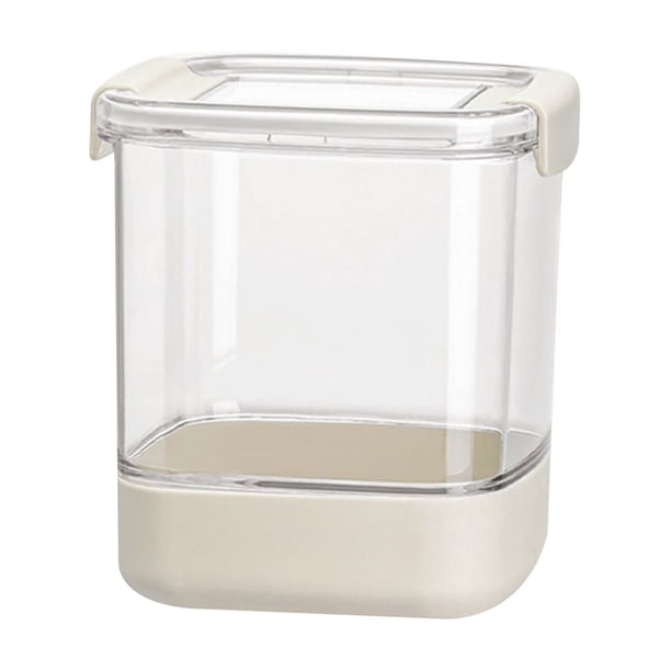 Puntoco Liquidación de suministros de cocina Frasco sellado para almacenar granos, cereales y granos diversos en la cocina Caja de plástico transparente de calidad alimentaria para bocadillos, pro