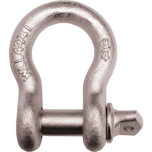 Braber Equipment Galvanized Shackle, 3/4in. Shackle Anchor, Model# 64.400.026