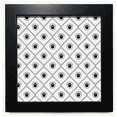 thumbnail image 1 of Carré Noir Patte Impression Protéger Animal Animal Amant Noir Carré Cadre Photo Mur Table, 1 of 3