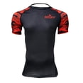 thumbnail image 4 of Gruff Combat BJJ Rash Guards Grappling MMA Jiu Jitsu No Gi UFC Shirt Fight Wear, Short Sleeves, 4 of 4