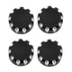 thumbnail image 2 of 4 piezas de cubierta de motocicleta pernos de cabeza mecanizado Tapa tornillo cubierta de Tuerca Macarena Tapas de la cubierta de los pernos de culata Negro, 2 of 8