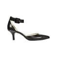 thumbnail image 3 of Anne Klein Womens Fabulist 10 Leather Ankle Strap Pumps, 3 of 3