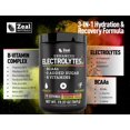 thumbnail image 5 of Zealot Electrolyte Powder - 90 Servings | Keto Electrolytes | Zero Sugar | Passion Fruit Orange Guava, 5 of 8
