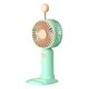 thumbnail image 2 of Ventilador portátil recargable por USB con soporte para teléfono, ventilador de escritorio compacto con modo de viento natural, para oficina y viajes., 2 of 5