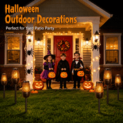 Bluetooth Speaker, Outdoor Speaker with Lights, Multi-Sync up to 100 Speakers, Halloween Decorations Outdoor, Housewarming Gifts for Men Women, Waterproof Lantern for Patio/Garden/Party/Yard