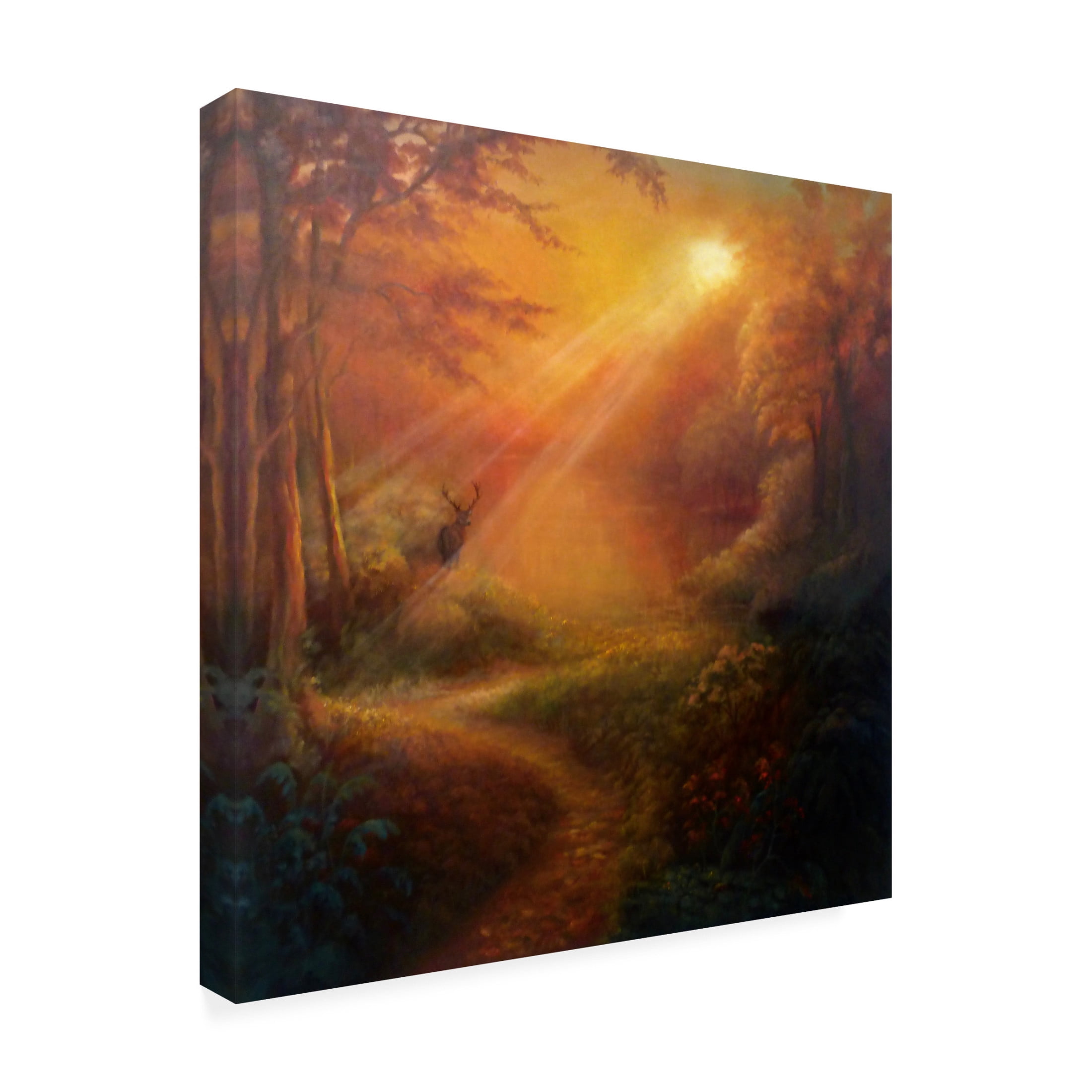 Lee Campbell 'The Awakening, 2022' Canvas Art - 24 x 24 Inches