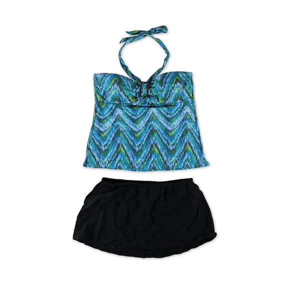 Bandini Island Escape 2 Piezas Estampado Multicolor para Mujer Azul 16