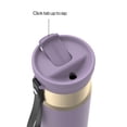thumbnail image 3 of Contigo SnapSeal 16 oz Leakproof Stainless Steel Water Bottle with Carrying Strap, 3 of 7