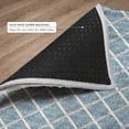 thumbnail image 6 of Addison Rugs Dream Shag Premium Machine Washable Transitional Lattice Sky Rectangle Rug, 9' x 12', 6 of 8