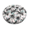 thumbnail image 2 of Lsque Hawaii Palms Round Bar chair cushion covers Velvet Fabric Premium Comfort Protects from Scratches and Stains for 14-17 Inch Chair- 13 inch, 2 of 7