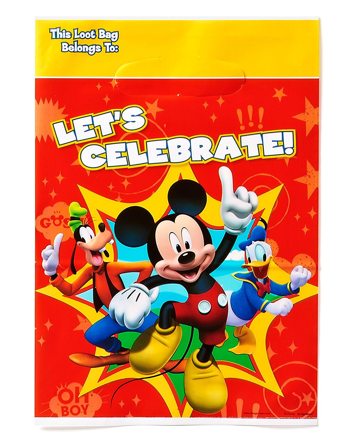 Children’s Pre Filled Party Bags Mickey Mouse Fun Treats Party Fillers WOW £1 