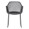 thumbnail image 3 of Moe's Home Collection Honolulu Chair Black-Set Of Two, 3 of 7