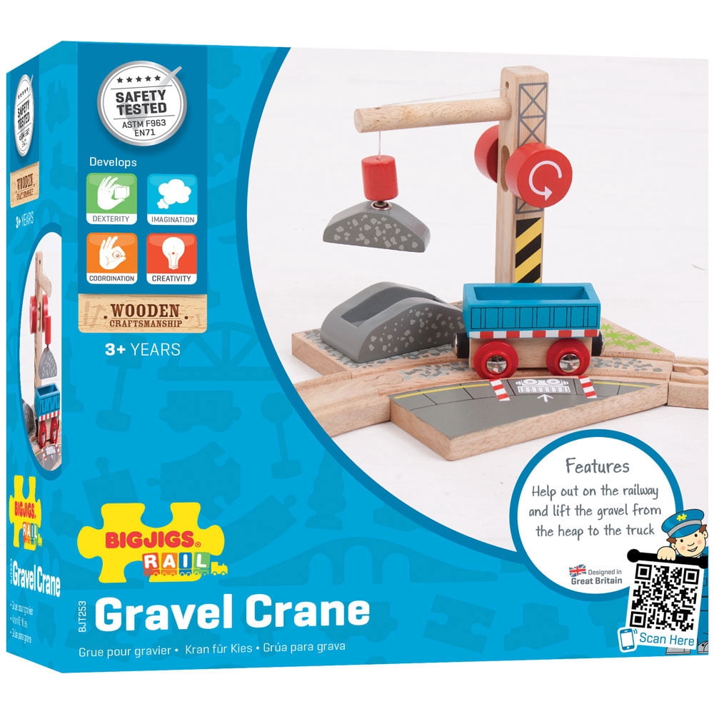 Bigjigs Rail - Gravel Crane