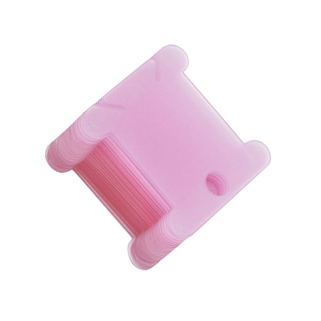 Billuyoard Tablero de bobinado, bobinas de hilo, carrete de cable, bobinadora de alambre, comodidad de larga duración, punto de simple, Artesanía Rosa 100 piezas