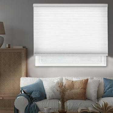 Chicology Cordless Cellular Shade, Blackout, Evening Mist, 46"W X 48"H