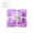 Purple, variant on GFHFHITJ 2-Piece Cotton Bath Towel Set for Bathroom, Soft and Absorbent Face Towels, Lock-Stitched Edge Fleece Towels, Includes 1 Bath Towel and 1 Face Towel