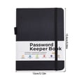thumbnail image 3 of Portable Password Protectors Notebook Address Book Information Recording Notebook for Daily Note Taking and Travel, 3 of 9