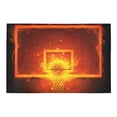 thumbnail image 2 of MKHERT Basketball Doormat Rug Home Decor Floor Mat Bath Mat 23.6x15.7 inch, 2 of 3