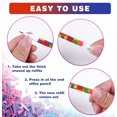 thumbnail image 3 of 48-Pack Stackable Multipoint Pencils, HB Building Block Design, Push-Top Pop-Up, No Sharpening Needed, Assorted Colors, 3 of 5