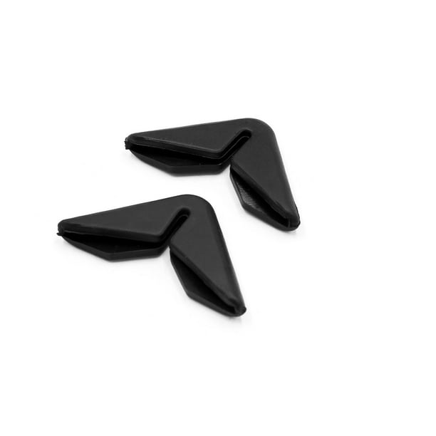 2pcs Black Universal Automobile Car Side Door Edge Corner Guard