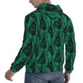 thumbnail image 3 of Hoodies for Men - Mint Bird Feathers Long Sleeve Comfrt Men'S Fashion Hoodies & Sweatshirts, Sweatshirts for Men Hoodies Pullover Clothing Clothes with Pouch, 3 of 7