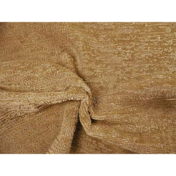 Fabric Robert Allen Beacon Hill Chenille Fawn Brown Upholstery II38