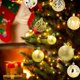 thumbnail image 5 of Adornos De Bolas De Navidad Bolas Colgantes De Plástico Pintadas Decoración De Árbol De Navidad Para Navidad Y Fiestas 100 Uds. Minnieouse HA040078-02, 5 of 6