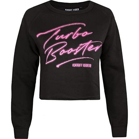 Knight Rider Womens Turbo Neon Crop Sweatshirt | Walmart Canada