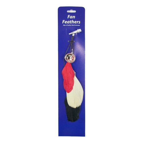 Iowa Hawkeyes Team Color Feather Hair Clip