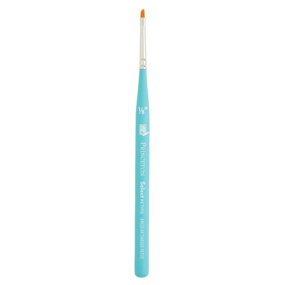 PRINCETON SELECT ARTISTE 3750MAS-012 SYNTHETIC ANGULAR SHADER 012 1/8 PETITE BRUSH