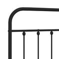 thumbnail image 6 of vidaXL Durable Metal Headboard for California King Size Beds, Easy Assembly, Classic Style Black, 6 of 6