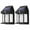 2pcs, variant on Sunjoy Tech 1/2/4Pcs Solar Wall Lights Outdoor, Sensor with 3 Lighting Modes, Waterproof Solar Porch Lights for Patio, Garage, Shed, Door, Yard, Outside Decorative