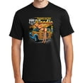 thumbnail image 1 of Buy Cool Shirts First Woodie Rt Route 66 Cotton T-shirt, Large Jet Black - Tall, 1 of 3